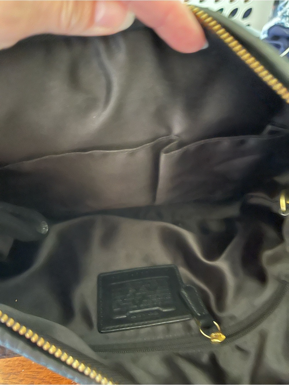 COACH Black Pebbled Leather Ergo Shoulder Bag - Picture 8 of 10